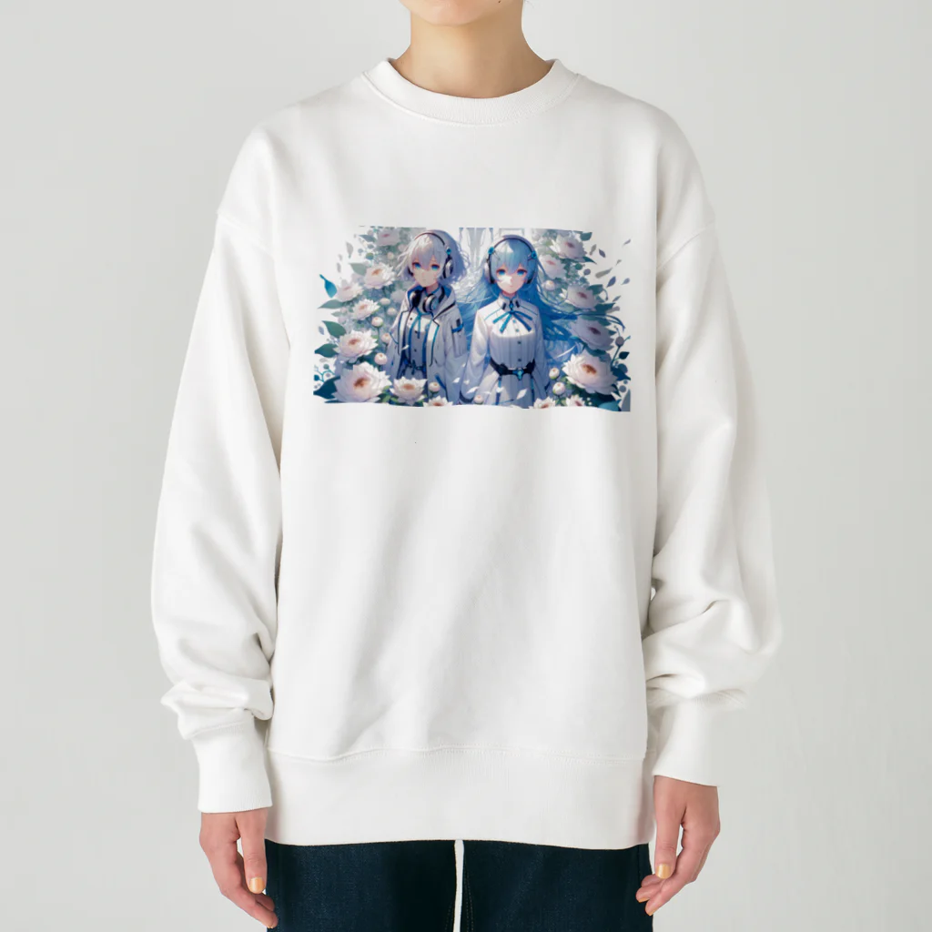 Sesilionのハーモニック・ブルーム Heavyweight Crew Neck Sweatshirt