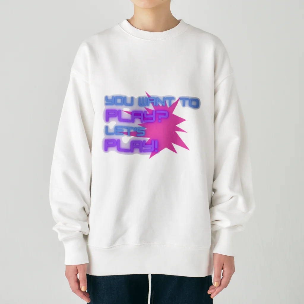 P4R4D0XパラドックスのYOU WANT TO PLAY? Heavyweight Crew Neck Sweatshirt