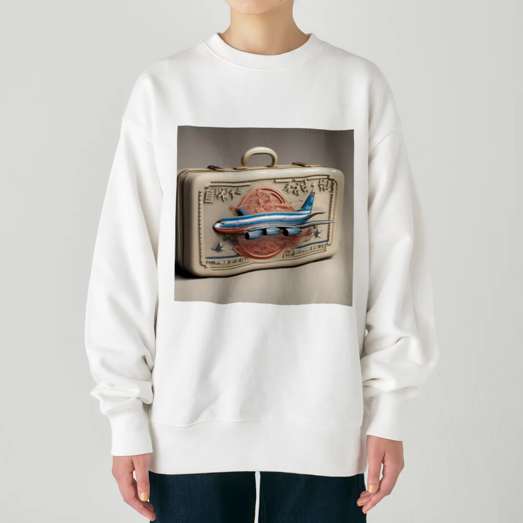 Panatakeの旅行気分 Heavyweight Crew Neck Sweatshirt