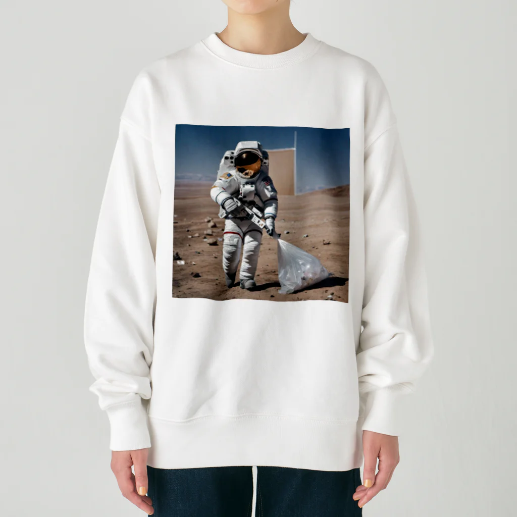 宇宙開発デザイン科の拾いたいのは夢や希望 Heavyweight Crew Neck Sweatshirt