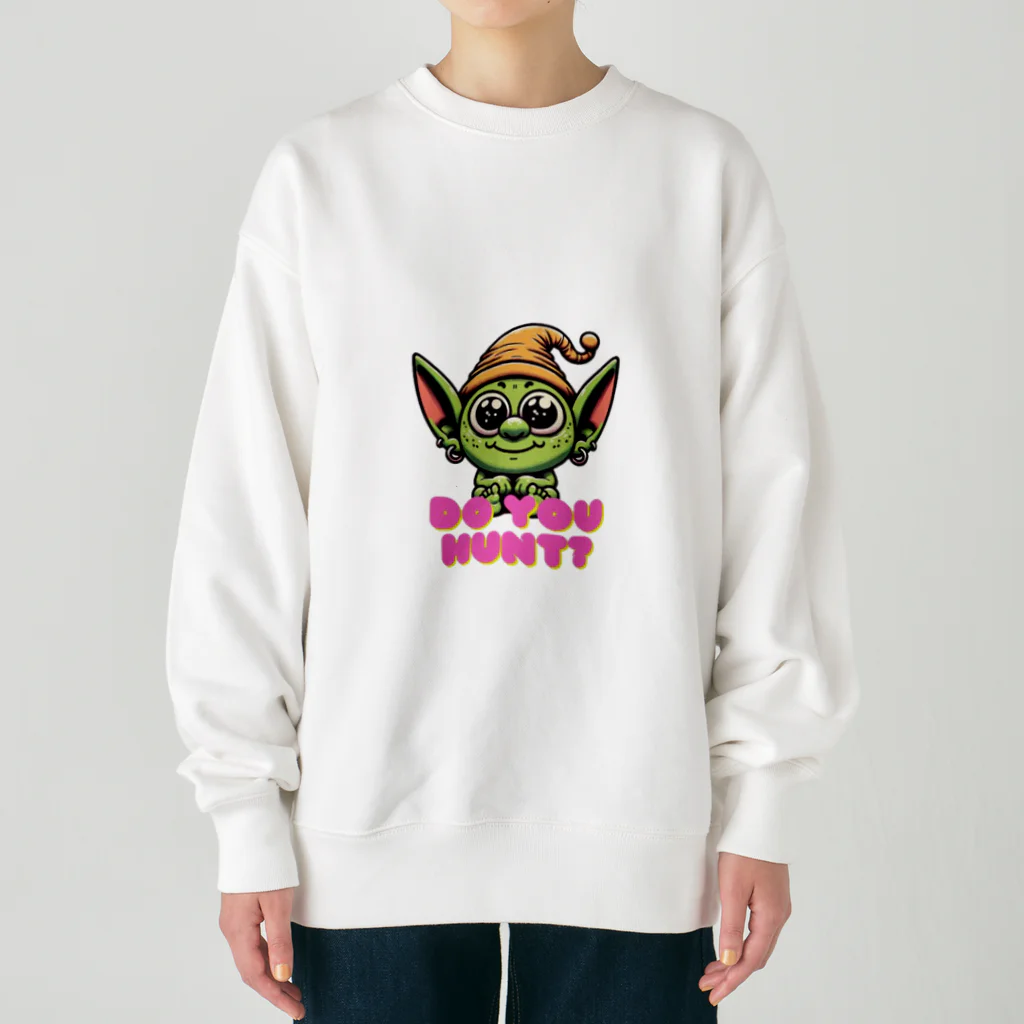 project-kotaroのdo you hunt? Heavyweight Crew Neck Sweatshirt