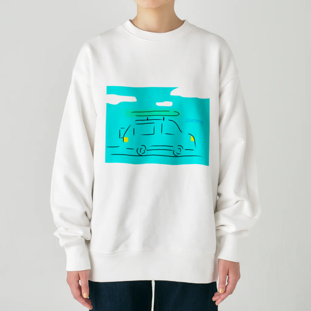 shizuka_mirinの旅路！ Heavyweight Crew Neck Sweatshirt