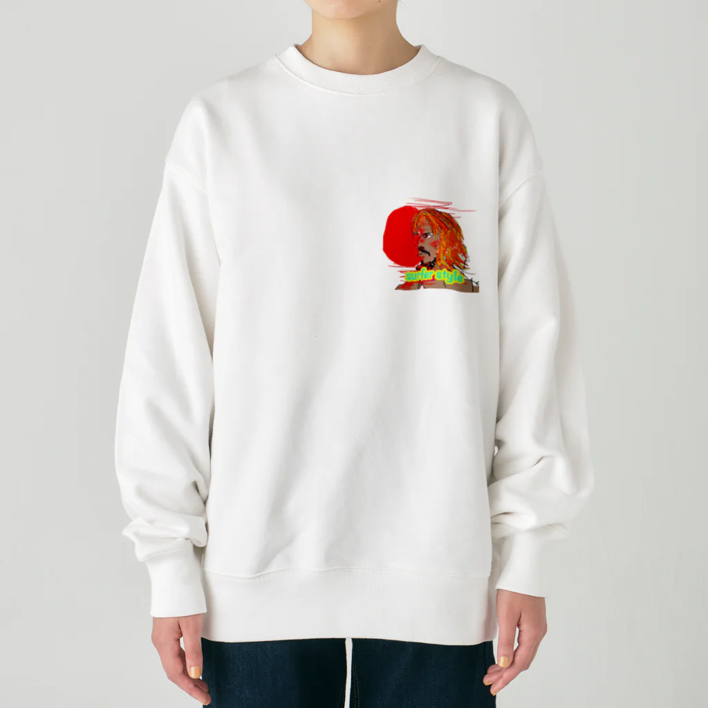 okitahiromuのsurfer style Heavyweight Crew Neck Sweatshirt