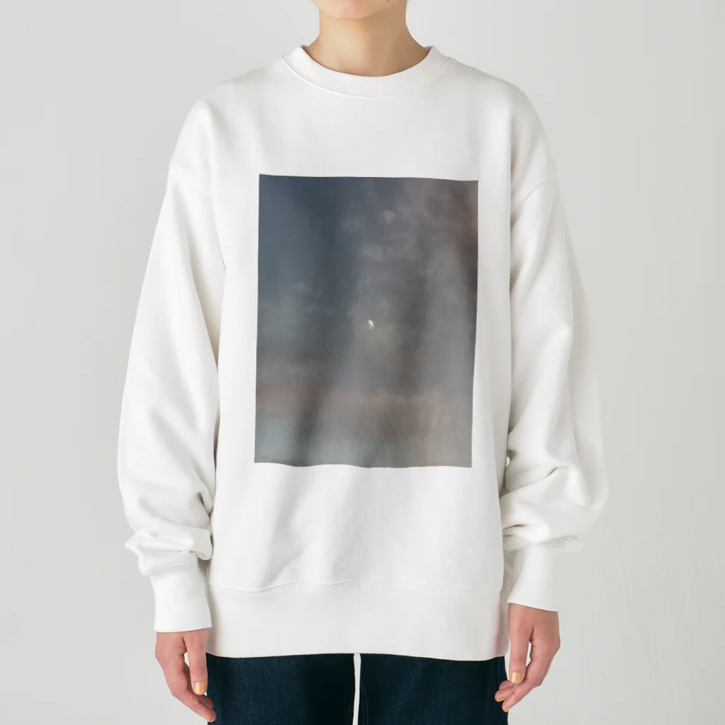 奈樹(なな)の夕焼け Heavyweight Crew Neck Sweatshirt