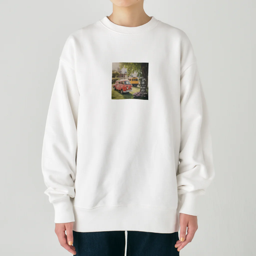 Flower Twinkleのクルマ Heavyweight Crew Neck Sweatshirt