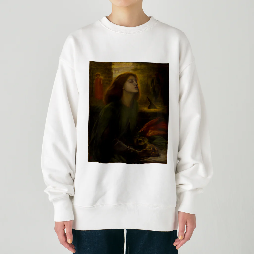 世界美術商店のベアタ・ベアトリクス / Beata Beatrix Heavyweight Crew Neck Sweatshirt