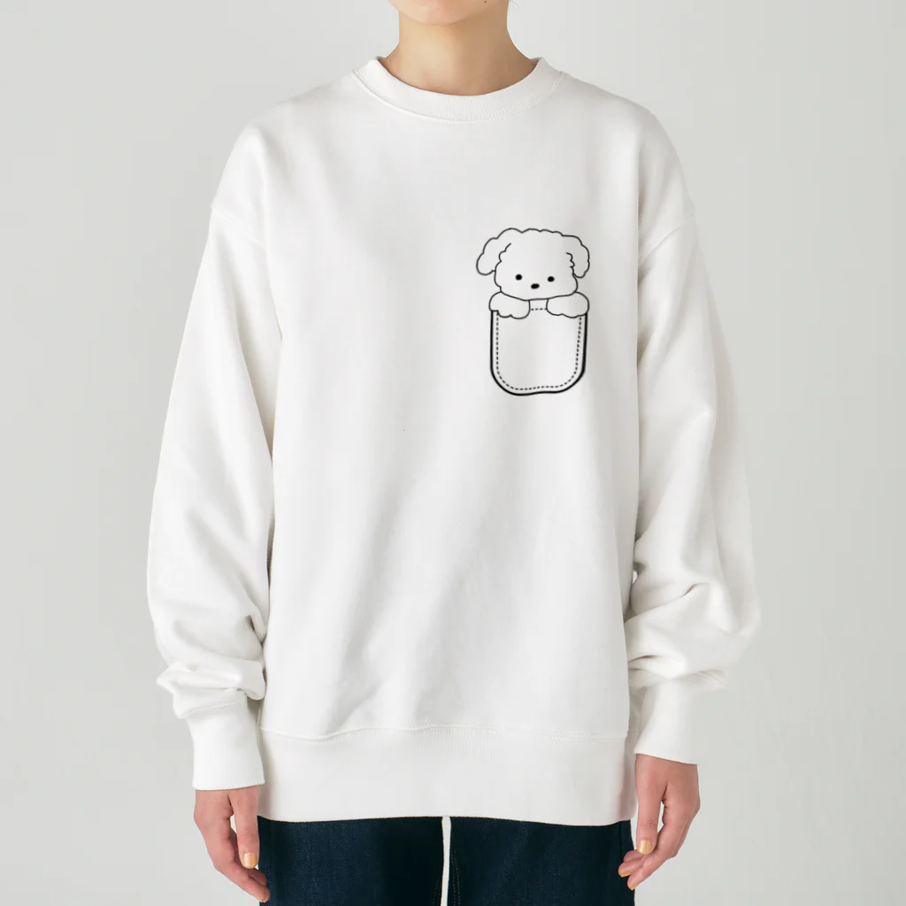 きら星のモフポケ Heavyweight Crew Neck Sweatshirt