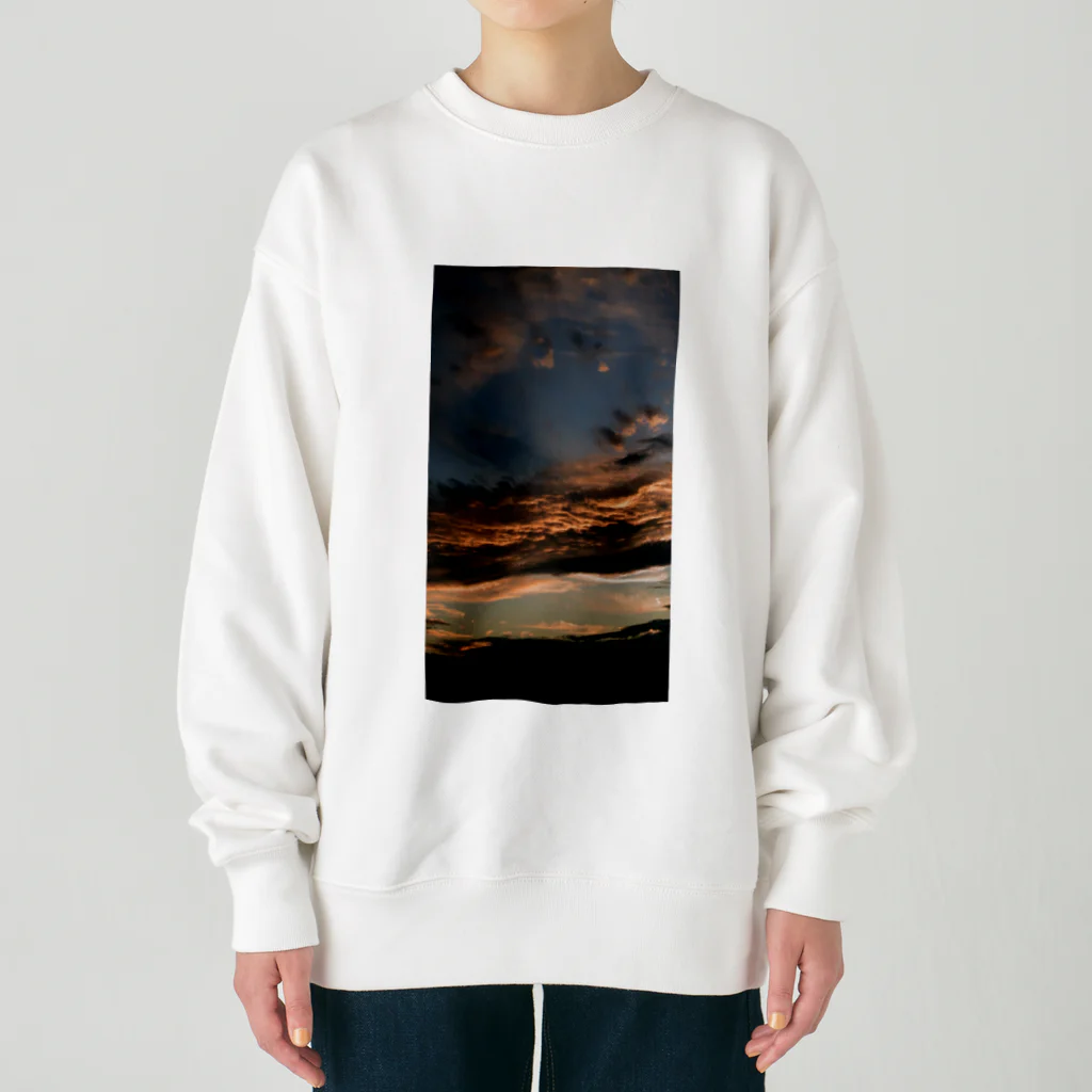 pict_tmfmの夕焼け＠葉山 Heavyweight Crew Neck Sweatshirt