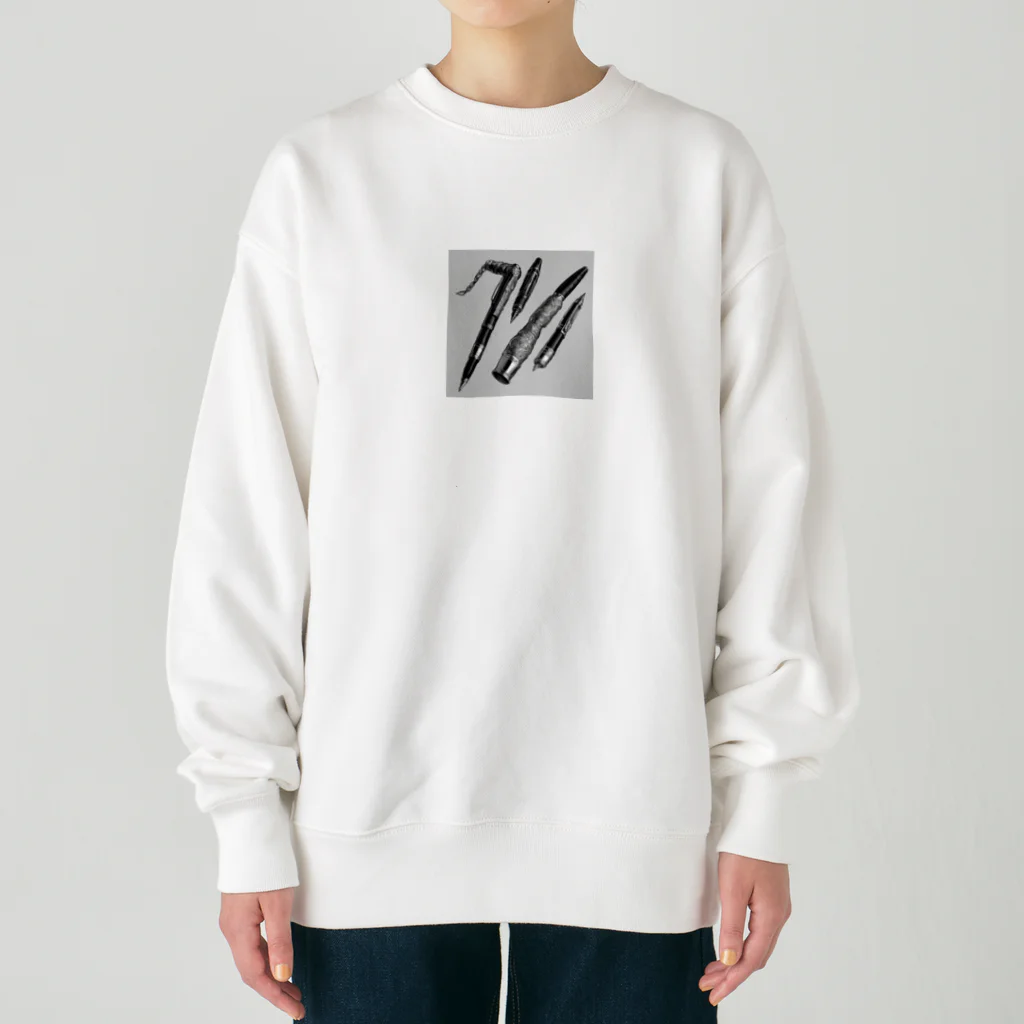 HaruyaYeのいろんなペン Heavyweight Crew Neck Sweatshirt