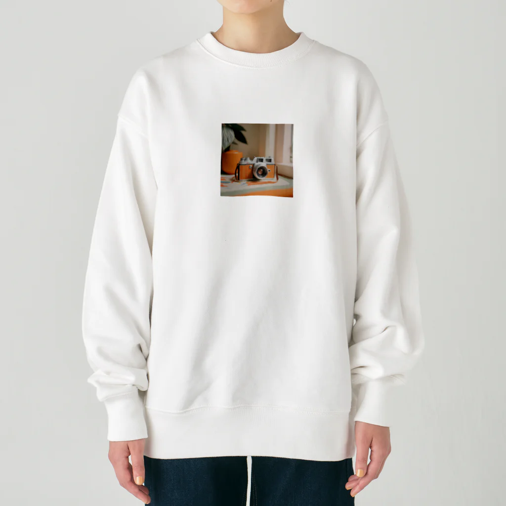 クゥStoreのレトロな世界 Heavyweight Crew Neck Sweatshirt