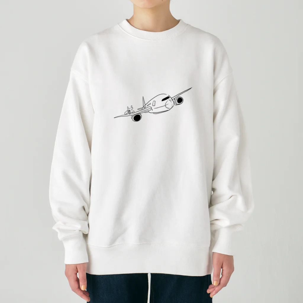 落書きの隠れ家のミッションインハプル Heavyweight Crew Neck Sweatshirt