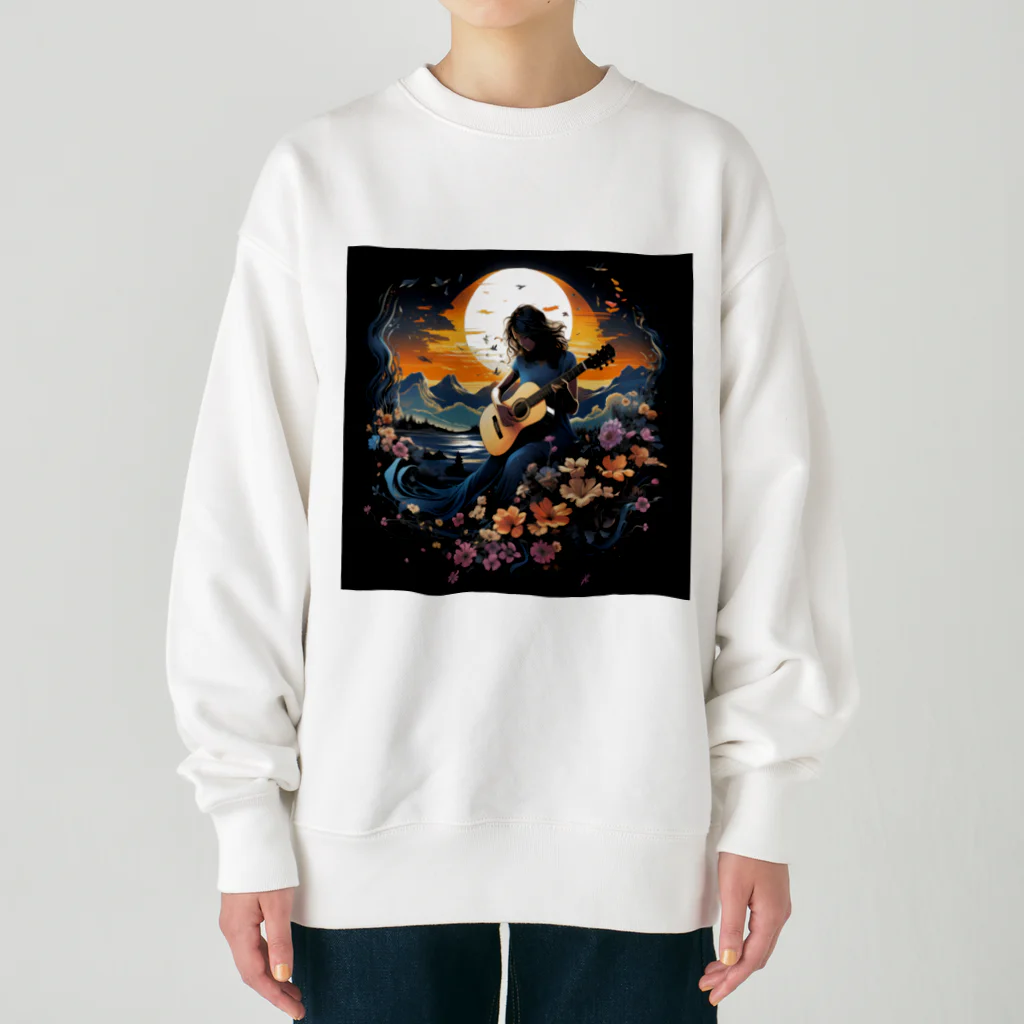 KING BISONのMelody &Harmony3 Heavyweight Crew Neck Sweatshirt