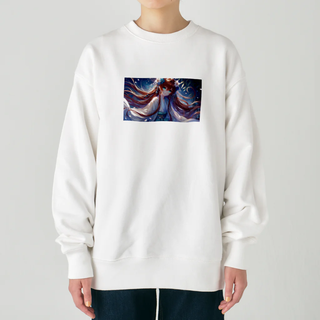 カズの「星屑の舞う森の守り手」 Heavyweight Crew Neck Sweatshirt