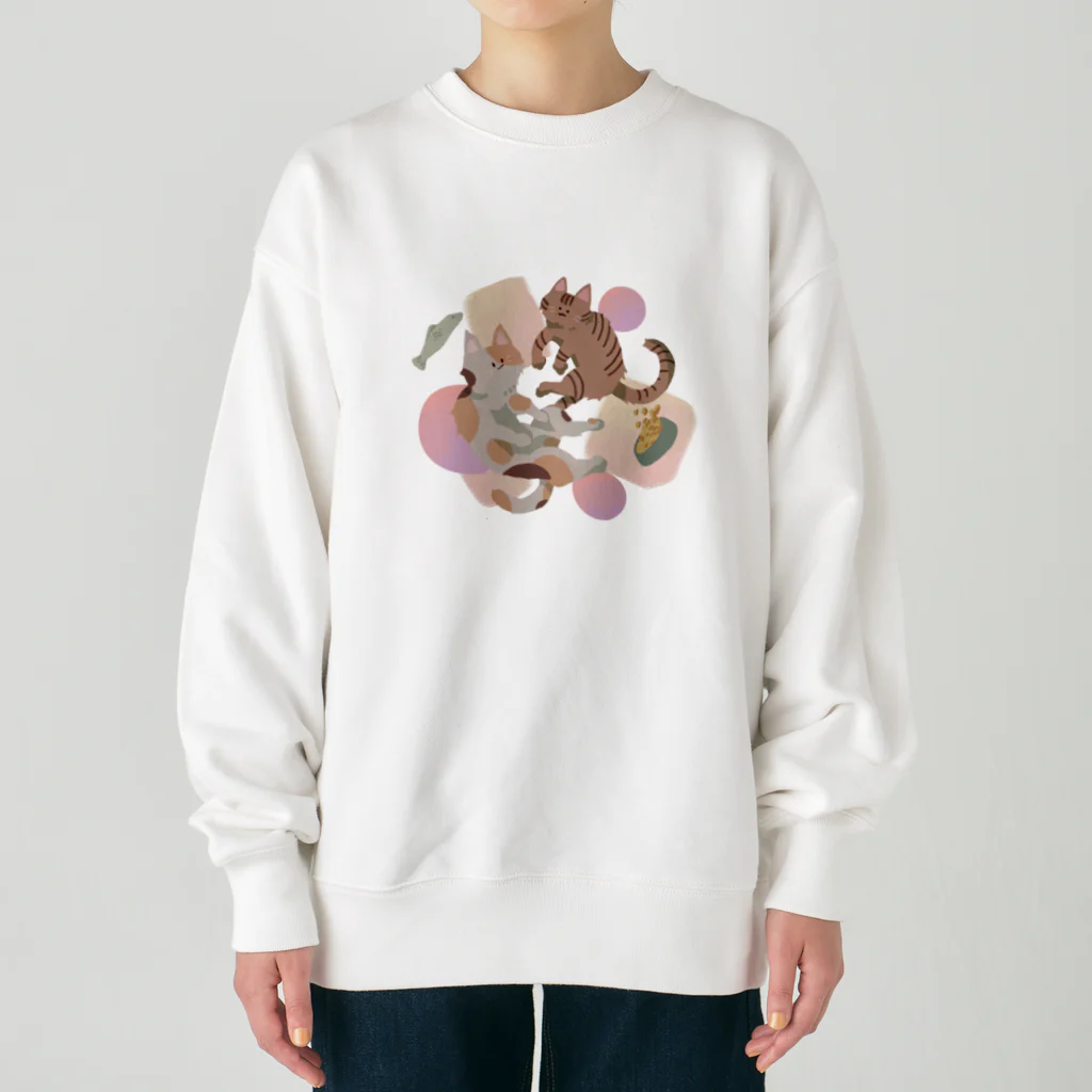 にゃんころのにゃんころず Heavyweight Crew Neck Sweatshirt