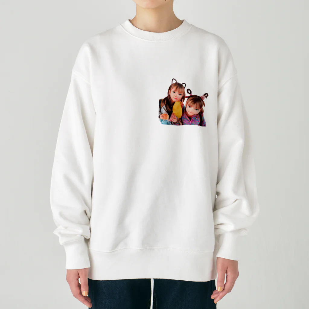 Seychanのかわいい子供グッズ Heavyweight Crew Neck Sweatshirt