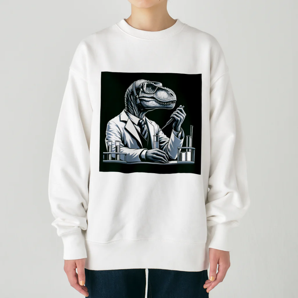 苦学生の実験恐竜 Heavyweight Crew Neck Sweatshirt