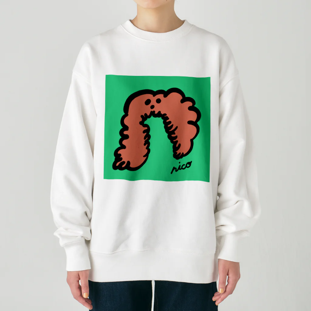 nicoのよく歩く子 Heavyweight Crew Neck Sweatshirt