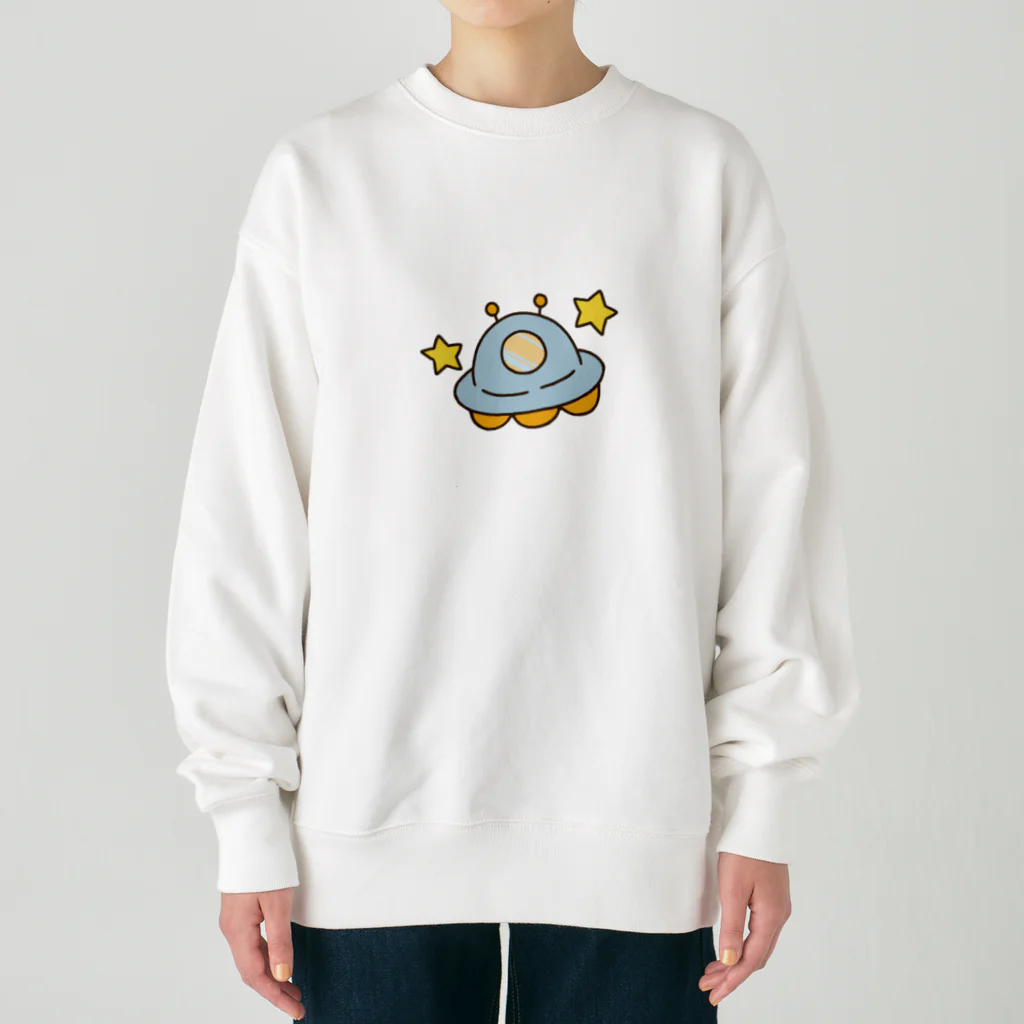 いずみ なぎさの【コズミックコミック】UFO Heavyweight Crew Neck Sweatshirt