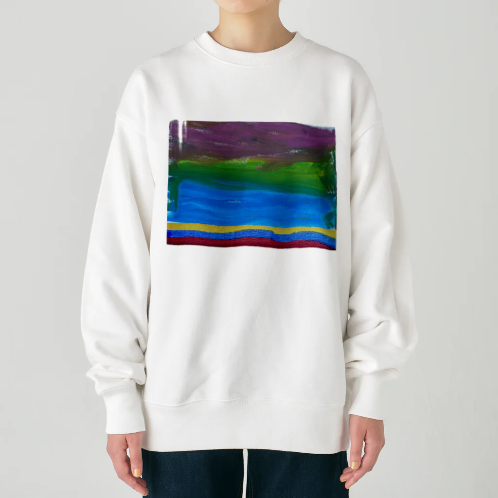 kokorozasuのぽっ Heavyweight Crew Neck Sweatshirt