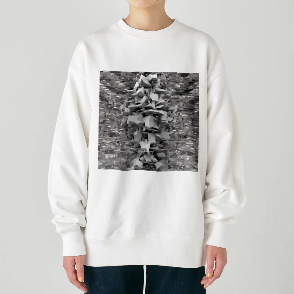 yamatoyajapanのサイバ－クラッシュ Heavyweight Crew Neck Sweatshirt