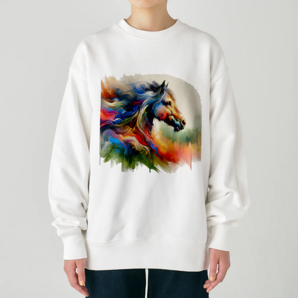 A3StudioのA3S 美しい動物 Heavyweight Crew Neck Sweatshirt