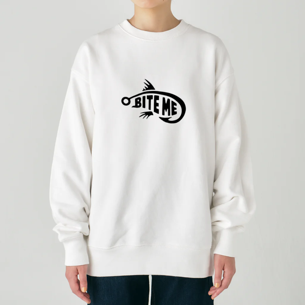 No Fishing No Life の釣ったら美味しく食べる！ Heavyweight Crew Neck Sweatshirt