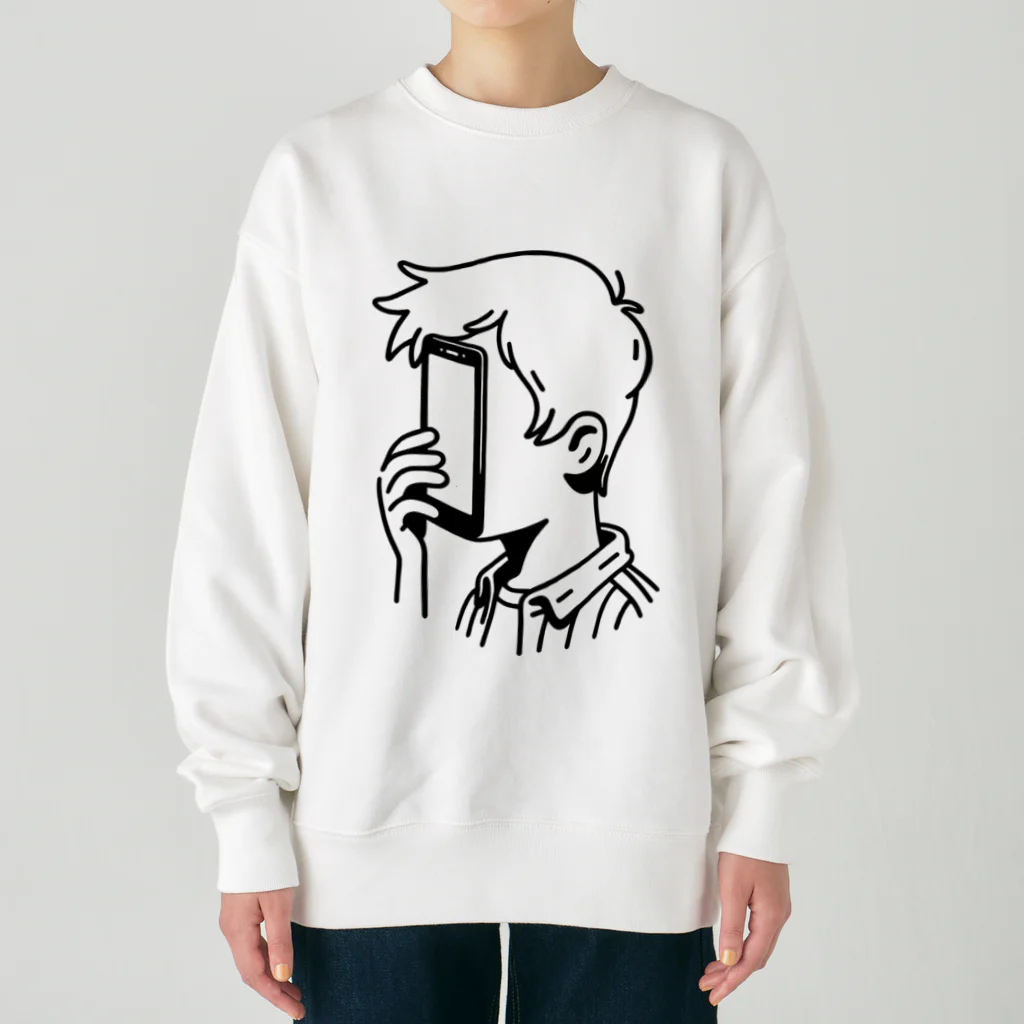 ミニマルコのお店のスマホしかみれない Heavyweight Crew Neck Sweatshirt