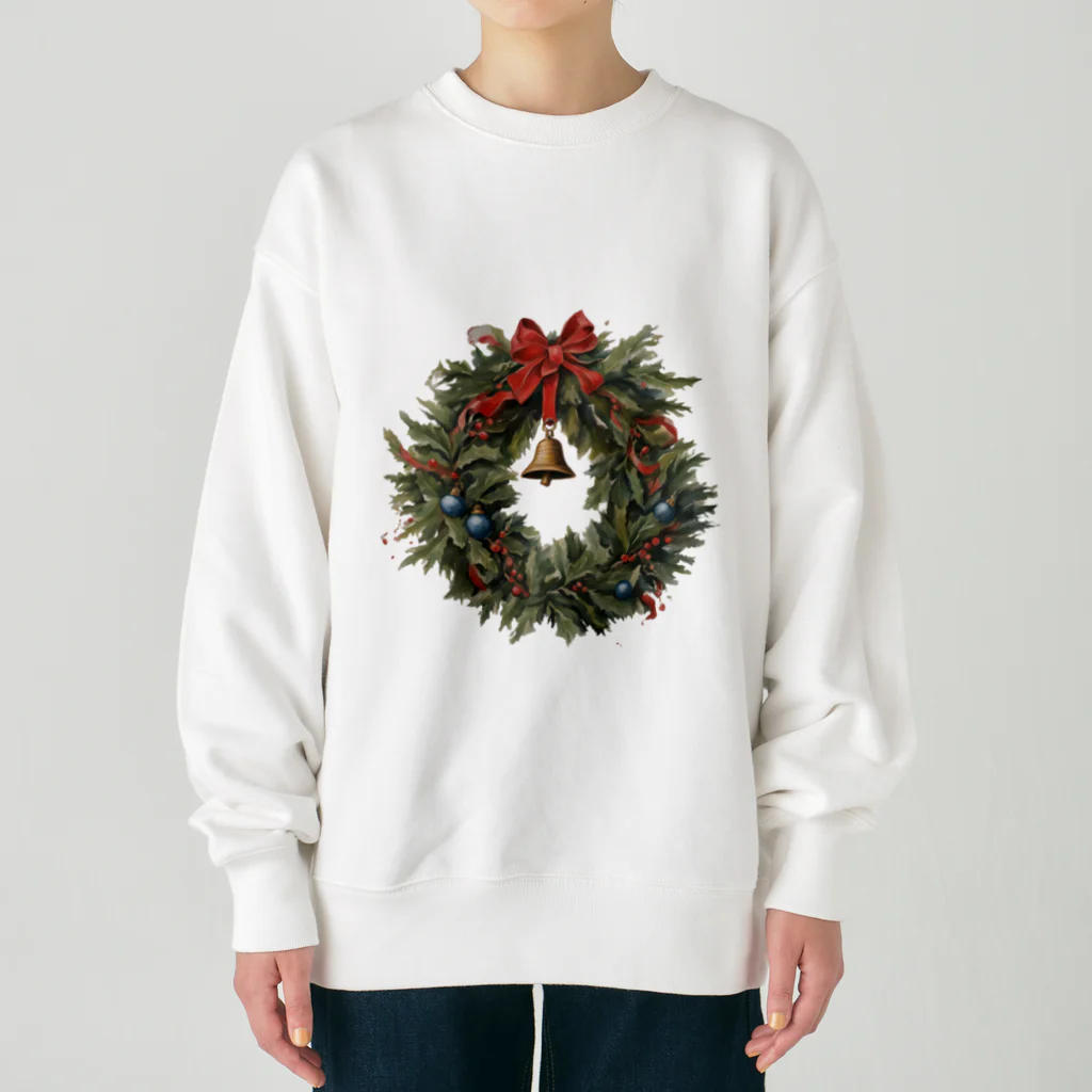 ac jungleのクリスマスリース Heavyweight Crew Neck Sweatshirt