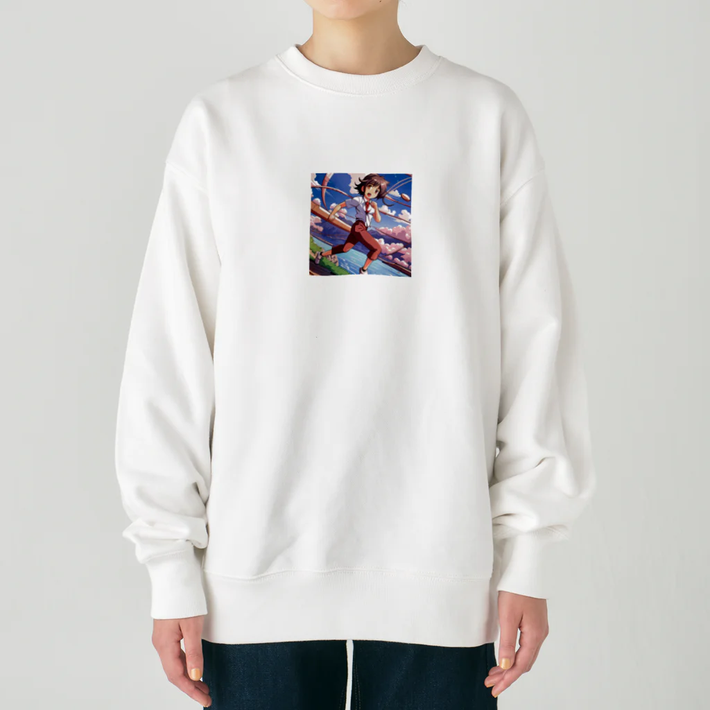 cameron2のぴょんちゃん Heavyweight Crew Neck Sweatshirt