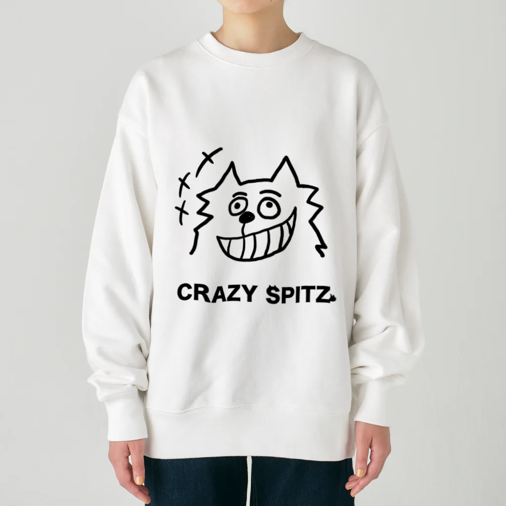 ehime@けだま&もち＆すみのCRAZY SPITZ「HA HA HA」 Heavyweight Crew Neck Sweatshirt