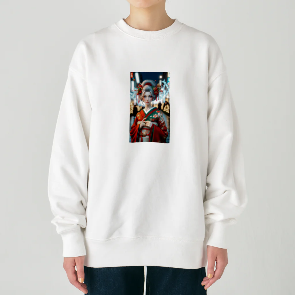 Modern Masteryの和洋折衷クリスマス Heavyweight Crew Neck Sweatshirt