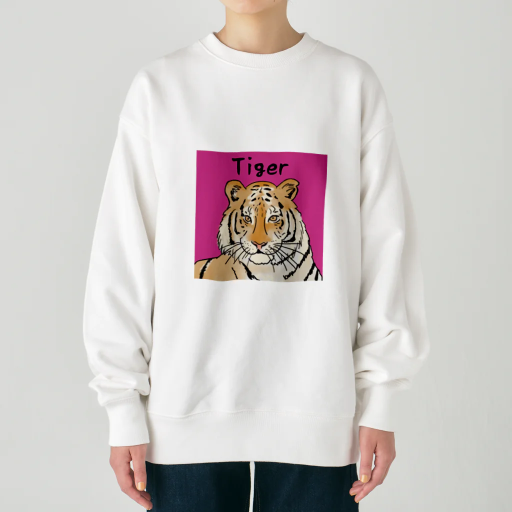 chienotobiraのTiger…🐅 Heavyweight Crew Neck Sweatshirt