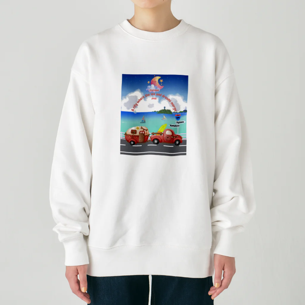 CyberArmadilloの湘南藤沢（2430）ナイトコレクション Heavyweight Crew Neck Sweatshirt