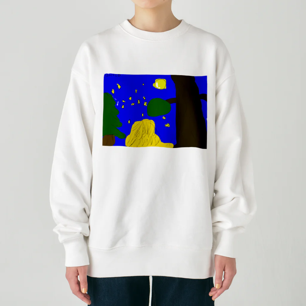 nijiiromartのそうげん Heavyweight Crew Neck Sweatshirt