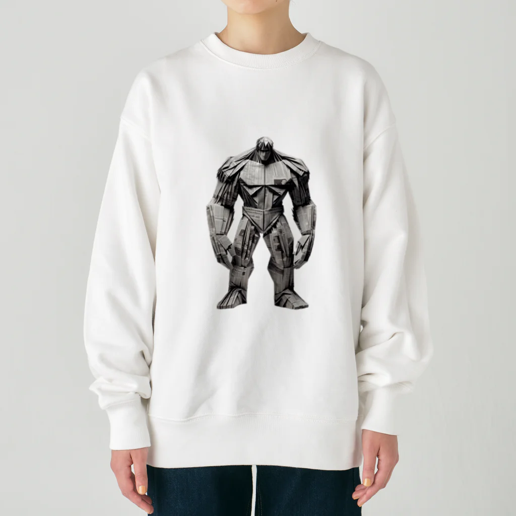 hoodie styleの巨人のオリーガミ Heavyweight Crew Neck Sweatshirt