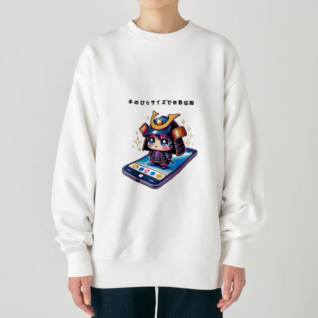 ビーナスキュートちゃんのミニサムライ、メガテック Heavyweight Crew Neck Sweatshirt