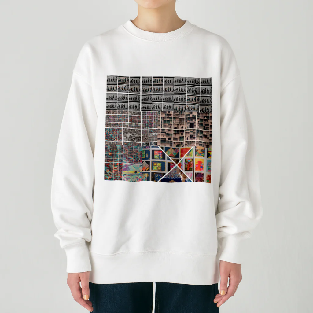 インパクトのめちゃくちゃ Heavyweight Crew Neck Sweatshirt