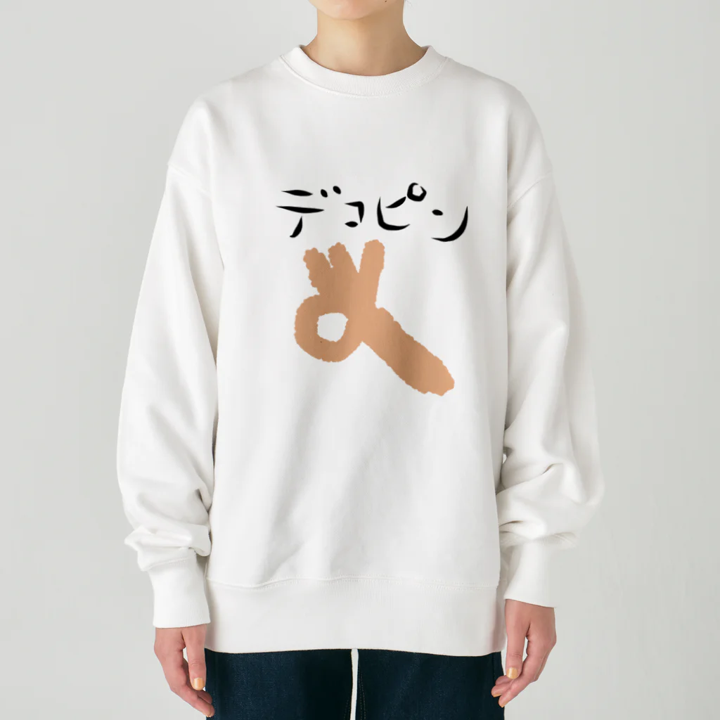 アケジの可愛いもの沢山のショップのデコピン Heavyweight Crew Neck Sweatshirt