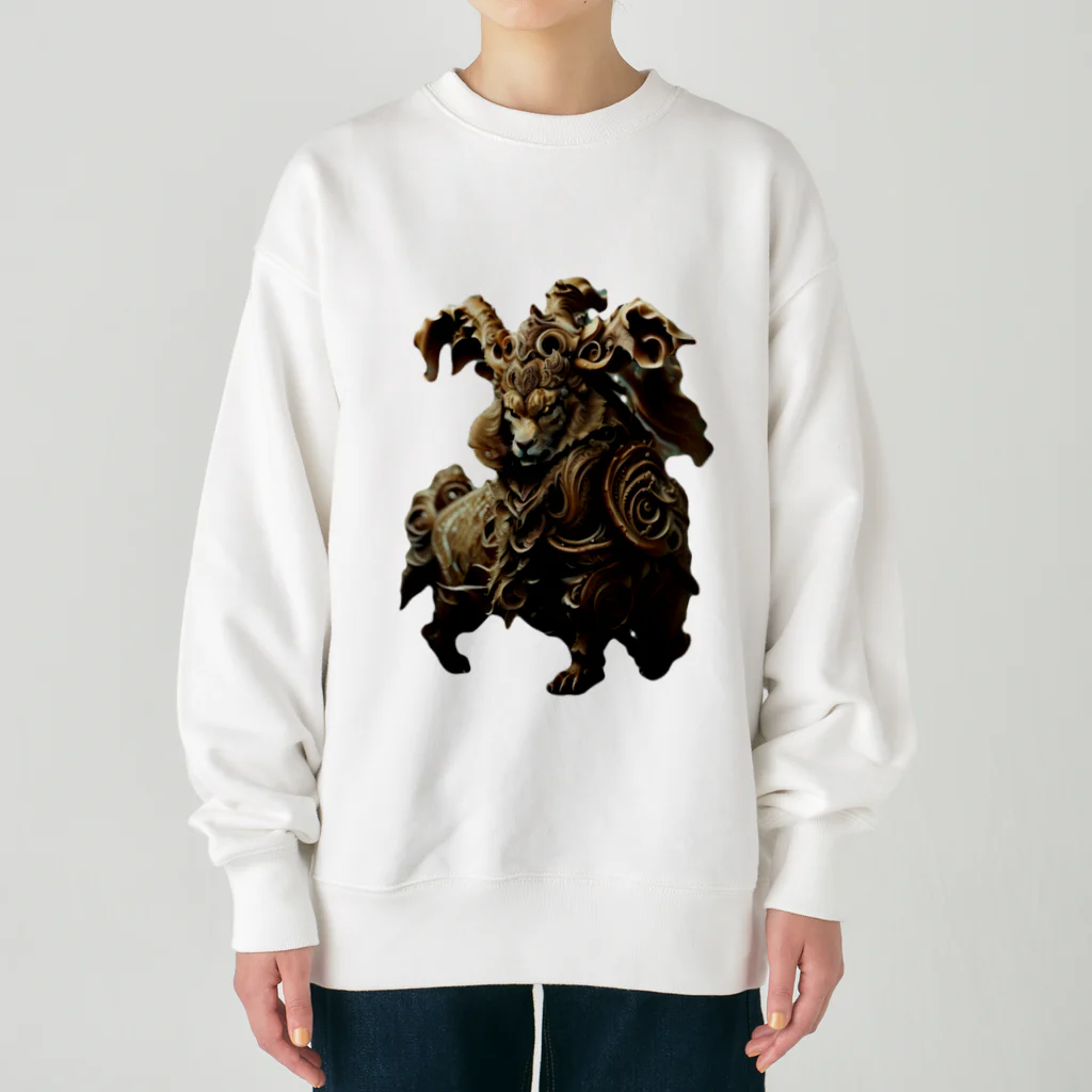 yayasuのキングオブライオン Heavyweight Crew Neck Sweatshirt