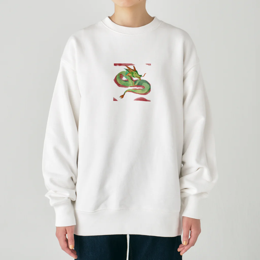 BOGEY-createの2024辰年グッズ Heavyweight Crew Neck Sweatshirt