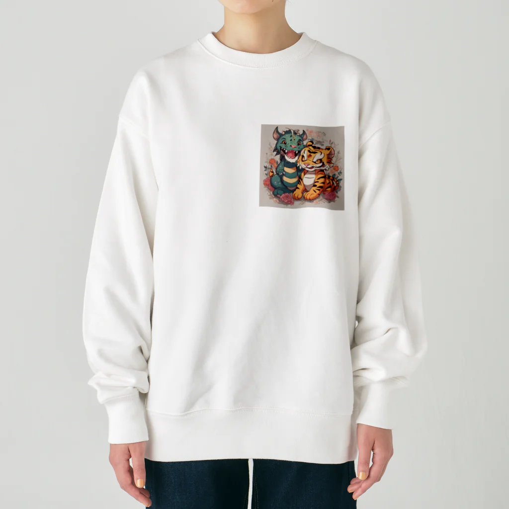 enryuu'sCLUBのPrettywithタイガー＆ドラゴン Heavyweight Crew Neck Sweatshirt