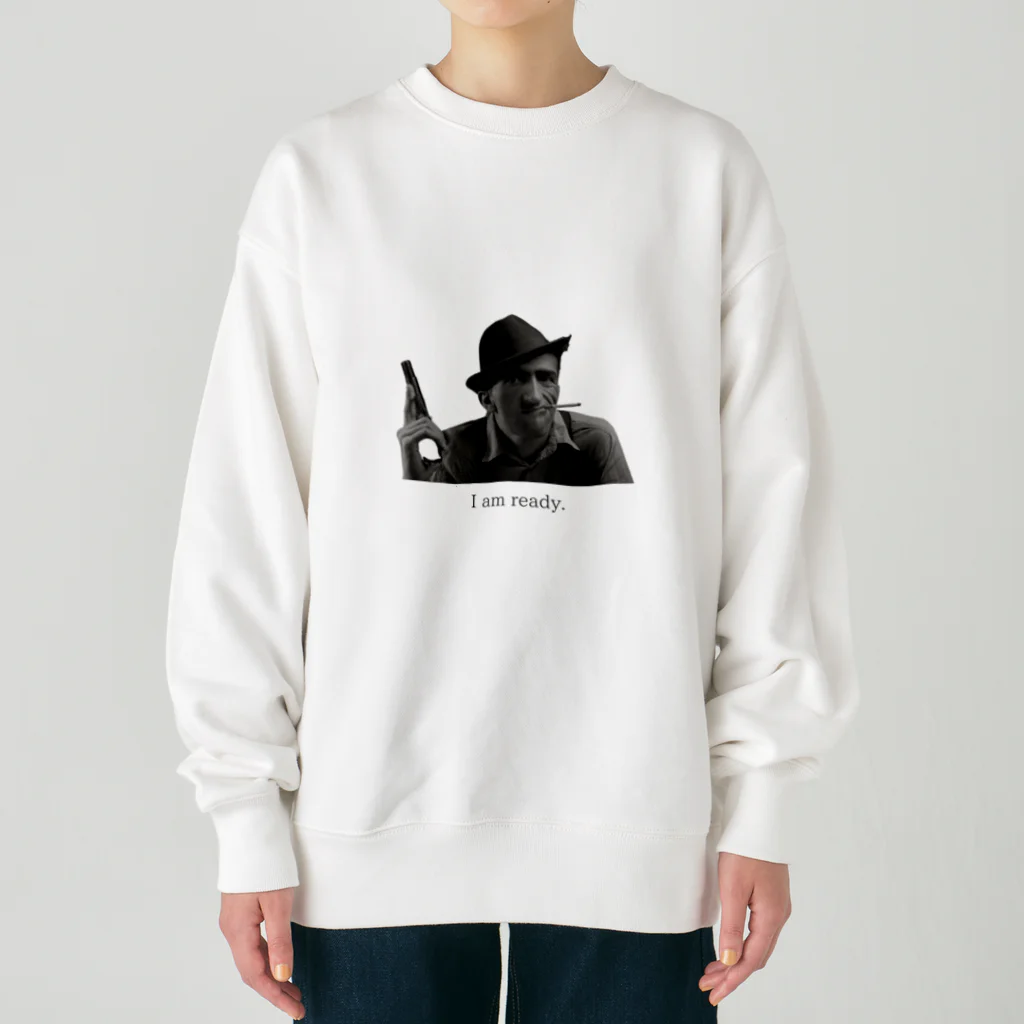 NARITEEのNow I am ready. Heavyweight Crew Neck Sweatshirt