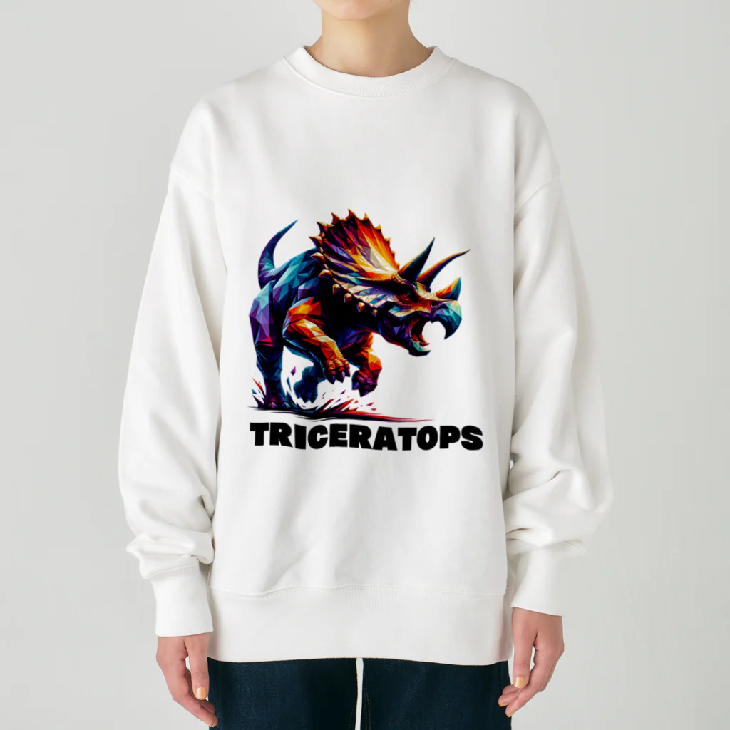 BLUEZZLYのTRICERATOPS ヘビーウェイトスウェット