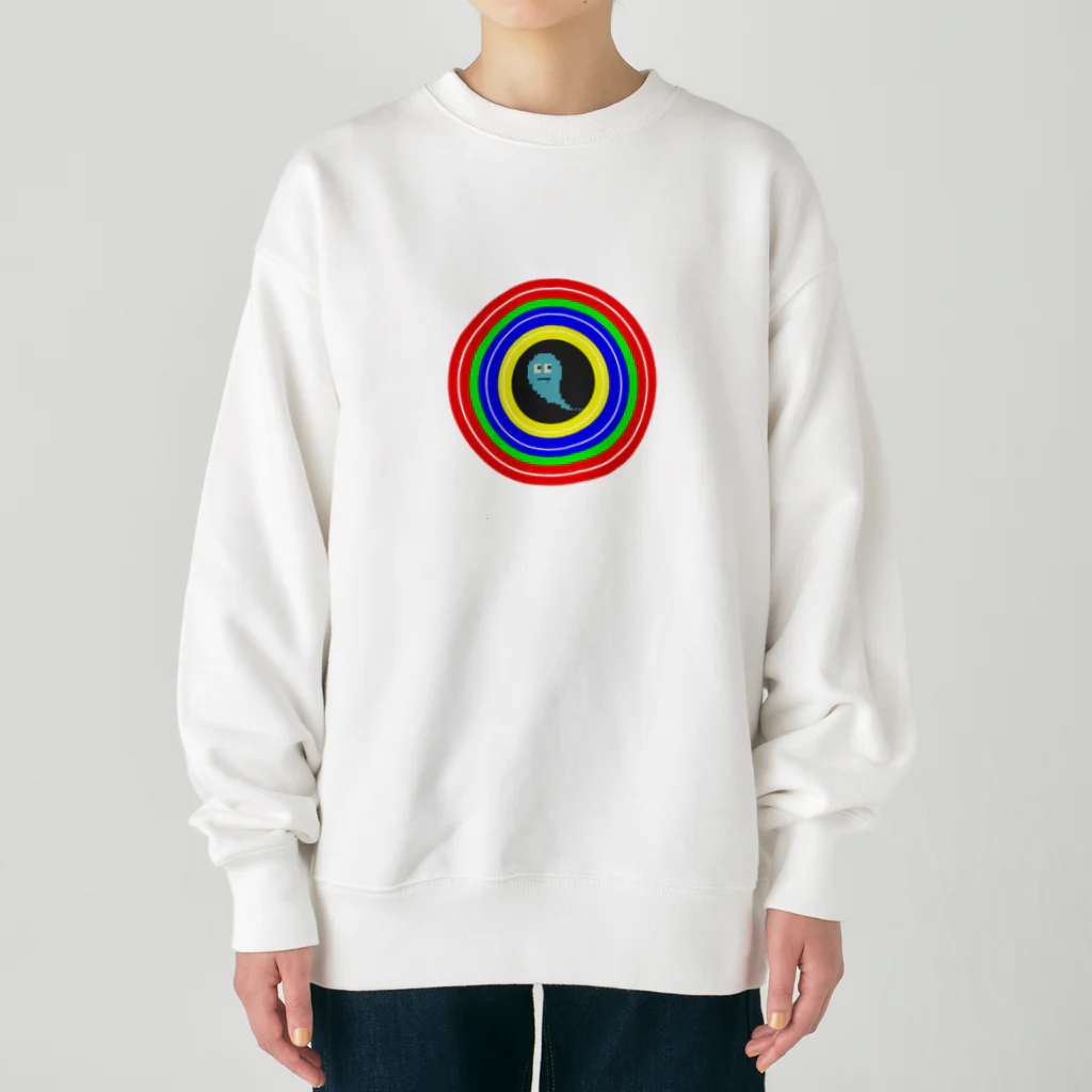 oBAKE_uCHUUの宇宙パワーぉばけ Heavyweight Crew Neck Sweatshirt