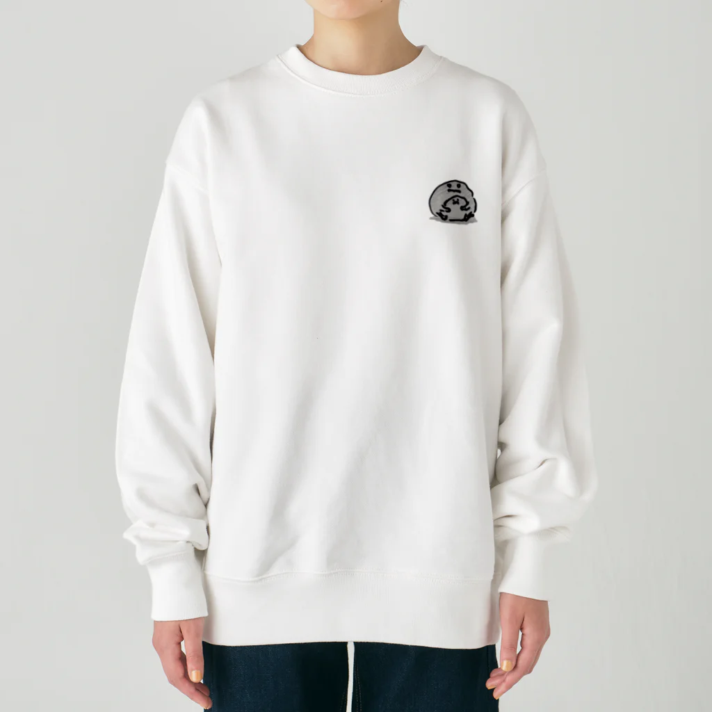 hihipottimyのだっこ Heavyweight Crew Neck Sweatshirt