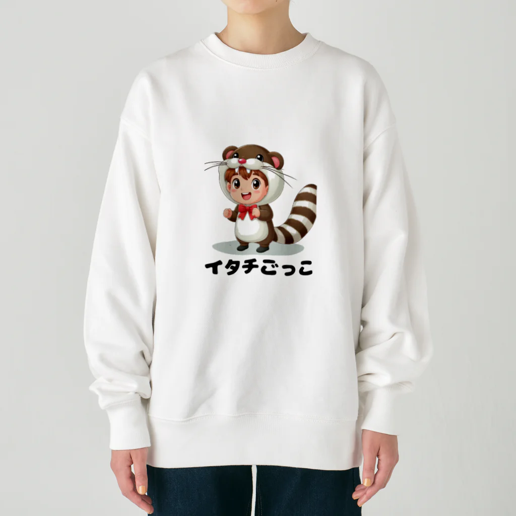 kangekiのイタチごっこ Heavyweight Crew Neck Sweatshirt