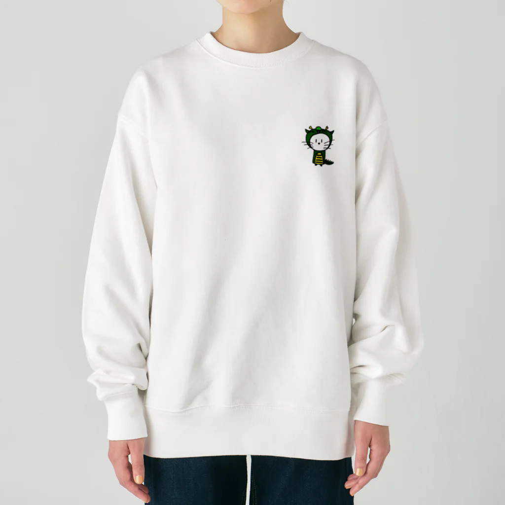 ねこ日和のねこ日和（辰） Heavyweight Crew Neck Sweatshirt