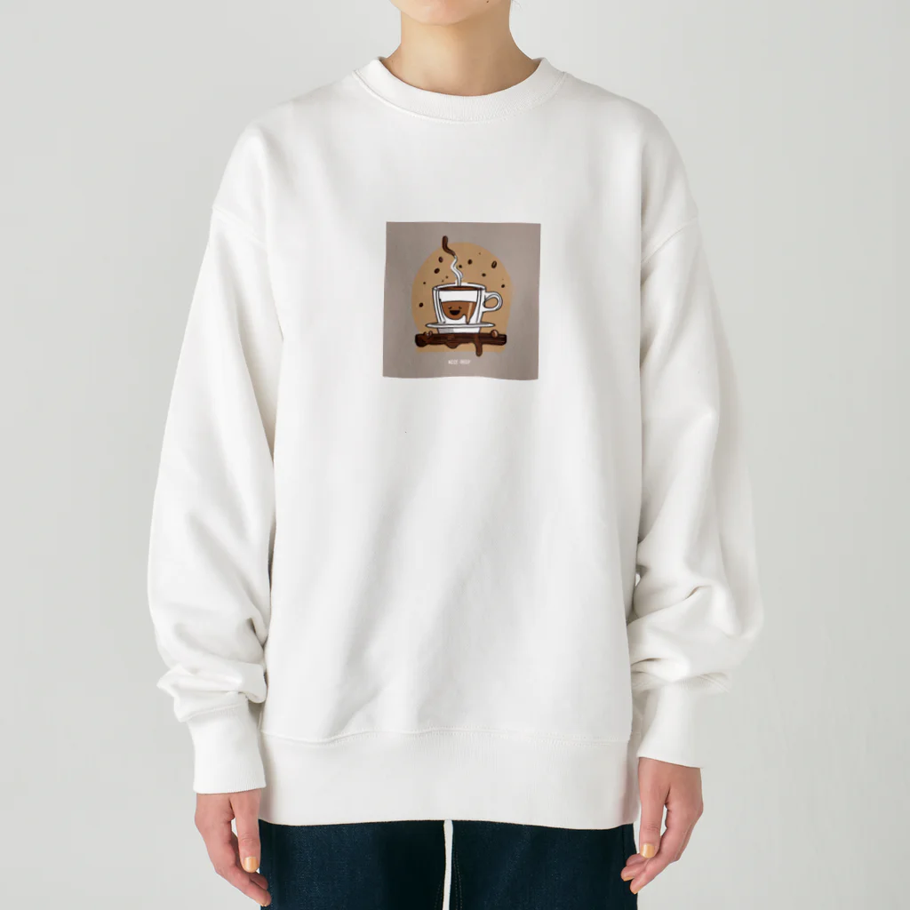 ナイスドリップくんのナイスドリップくん Heavyweight Crew Neck Sweatshirt