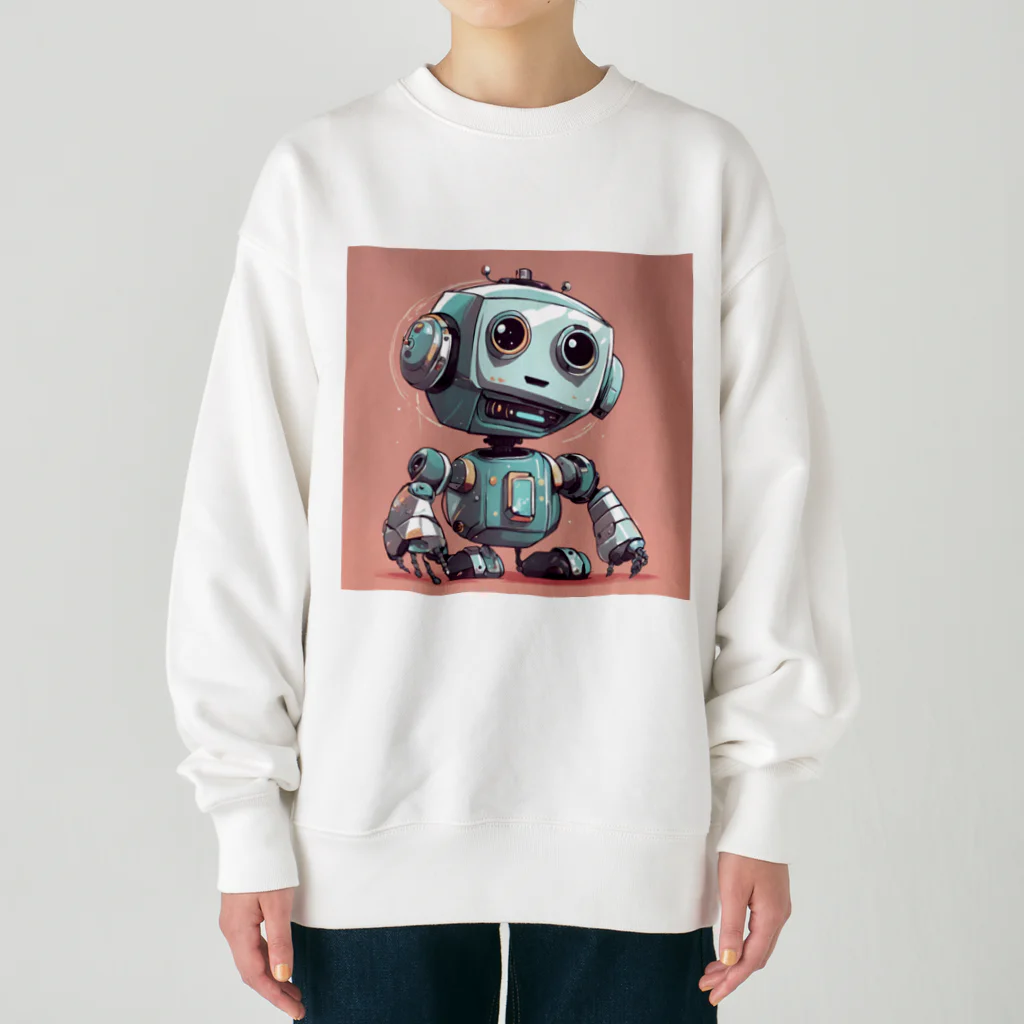 tooru0377のVuittonぽいロボットらしい Heavyweight Crew Neck Sweatshirt