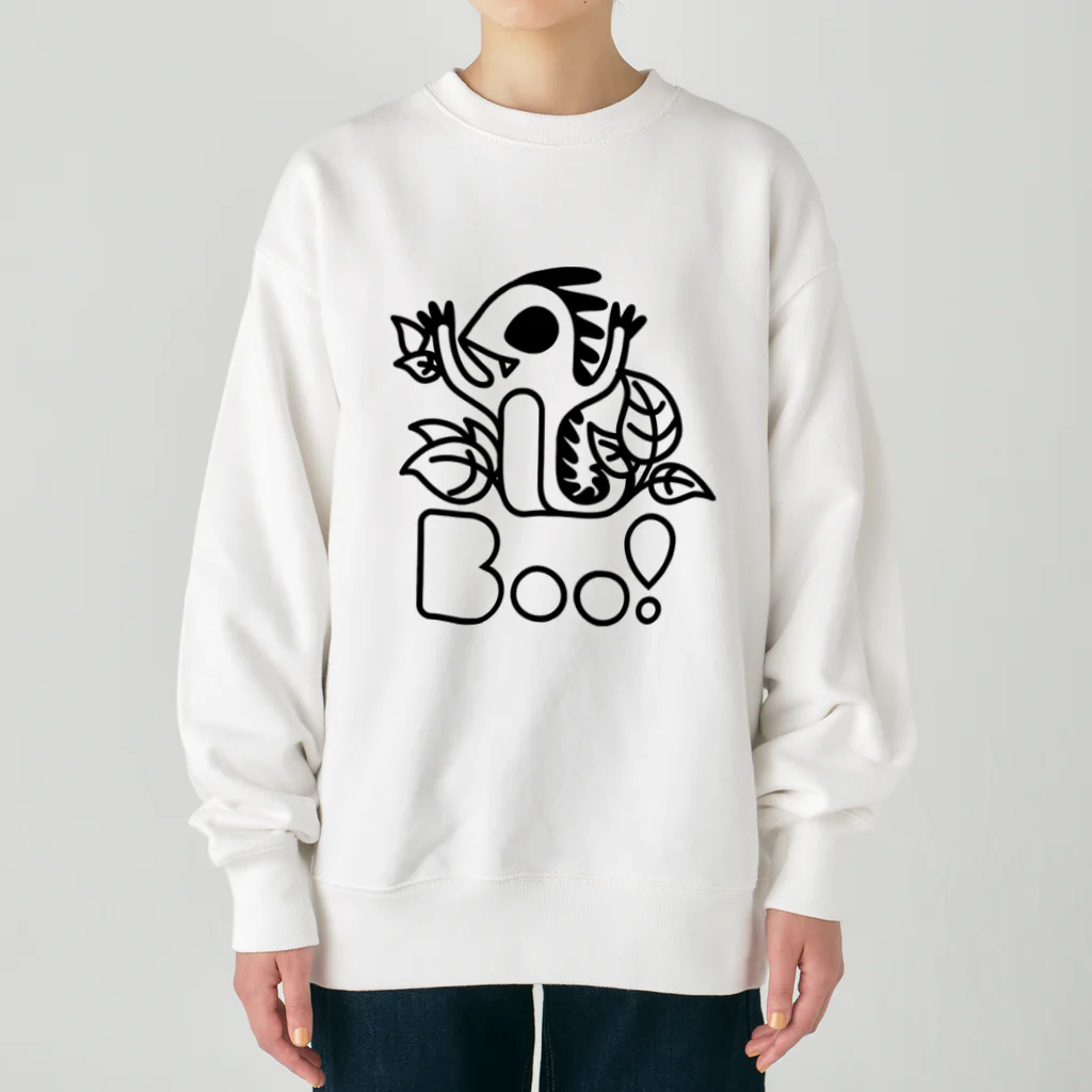 Boo!のBoo!(チュパカブラ) Heavyweight Crew Neck Sweatshirt